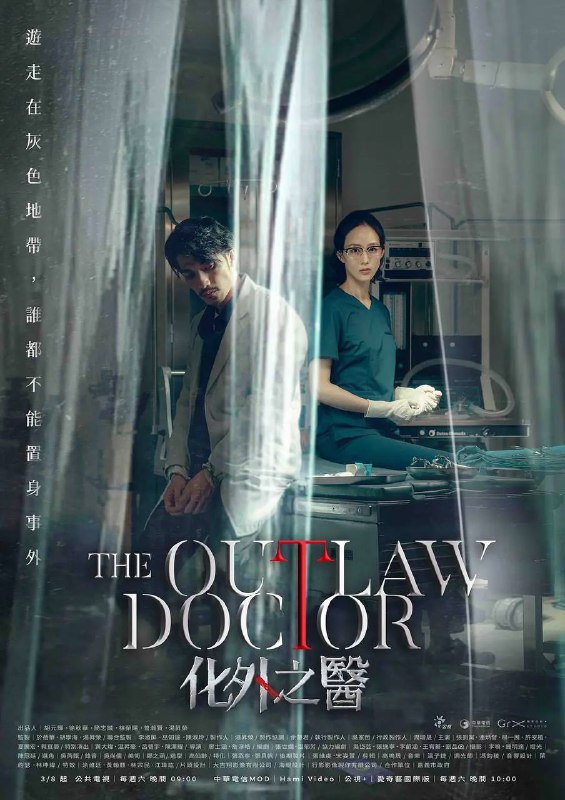 名称：化外之医（2025） 全集 4K 繁中描述：隐身在台打黑工的外籍医师范文宁（连炳发 饰）在一场气爆意外中，与神经外科女医师郑琬平（张钧甯 饰）携手救治病患，却也因此卷入医疗争议被迫逃亡，面对黑白势力的进逼，他们从对立到合作，于法律与人性间挣扎，两个孤独奋战的灵魂从此交会……链接：