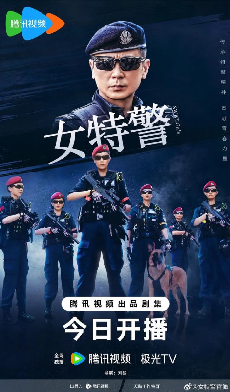 名称：女特警 (2024)描述：东海市公安局特警支队，有一支独特的女子特战小组，代号霹雳，六名队员都是精挑细选出来的女警官