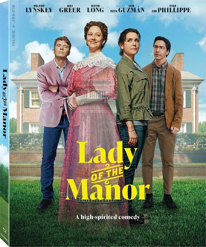 名称：庄园夫人 Lady of the Manor (2021)描述：在这部超搞笑的兄弟喜剧中，过去和现在发生了碰撞，吸毒的懒鬼汉娜(梅兰妮·林斯基饰)被雇来扮演沃兹沃斯夫人(朱迪·格里尔饰)，一位死于1875年在沃兹沃斯庄园旅行的南方美女