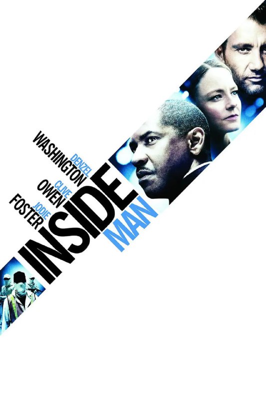 名称：局内人 Inside Man (2006)描述：华尔街一间热闹的信托银行，某日突然闯进了4名劫匪，挟持了包括银行员工在内的50名