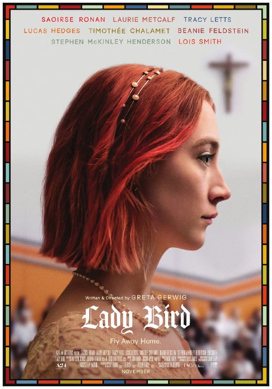 名称：伯德小姐 Lady Bird (2017)描述：女孩克里斯汀（西尔莎·罗南 Saoirse Ronan 饰）跟随着家人来到了位于加州的一间教会学校开始了她的高中生涯，虽然心中有百般的不愿意，但克里斯汀尚且没有足够的力量来反抗家人和生活的安排