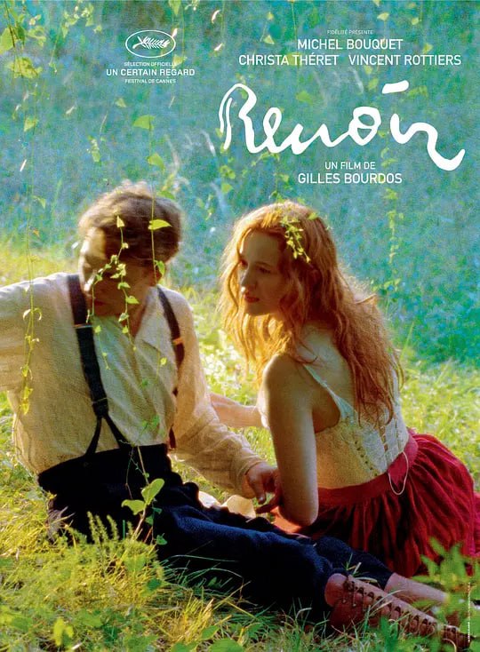 名称：【精选影片剧推鉴收藏必备】雷诺阿 Renoir (2012)【未删减版】【豆瓣高分】【法国】 中字 精彩影片尽快收藏描述：故事发生在1915年的法国，著名的印象派艺术家雷诺瓦（米歇尔·布盖 Michel Bouquet 饰）已经步入了人生的晚年，妻子的去世，身体上的病痛，加上儿子让雷诺瓦（樊尚·罗蒂埃 Vincent Rottiers 饰）在战争中身负重伤，这一连串的打击让年迈的雷诺瓦日渐消沉，一蹶不振