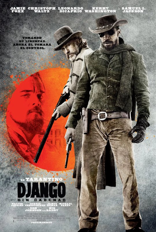 名称：被解救的姜戈 Django Unchained (2012)描述：1858年，美国南北战争前两年