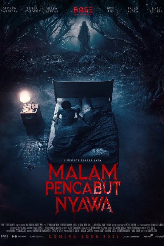 名称：夺命梦魇 Malam Pencabut Nyawa (2024)描述：一个能进入他人梦境的青少年，目睹了一只黑暗灵魂在梦中夺走人们的生命