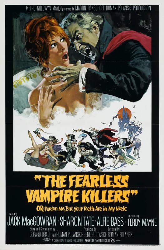 名称：【罗曼·波兰斯基（电影界罪恶大师）】经典重放】天师捉妖 The Fearless Vampire Killers (无删减版)【豆瓣高分】【中字】描述：专事研究吸血鬼的阿布荣西尤斯教授（Jack MacGowran 饰）为了猎杀恐怖的吸血恶魔，带着助手阿尔弗莱德（罗曼·波兰斯基 Roman Polanski 饰）来到位于东欧的特兰西瓦尼亚山区