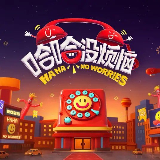 名称：哈哈没烦恼(2025) 更新2025  0611期  更新中 【综艺】描述：《哈哈没烦恼》是芒果TV推出的用“喜剧表演解决现实生活烦恼”的实验型解压综艺 .链接：