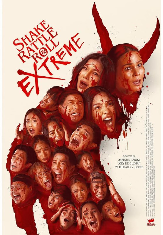 名称：菲律宾恐怖故事 16 Shake, Rattle & Roll Extreme (2023)描述：　　The sixteenth installment of the Shake, Rattle & Roll film series after a 9-year hiatus since the fifteenth film. Neglected and addicted to gadgets, 6-year-old Lyka befriends a malevolent entity from a defunct children’s show, causing deadly events at home. A group of influencers and content creators gather for a collab in a luxurious mansion. A bunch of thrill-seekers go on a trip to watch a meteor shower.链接：