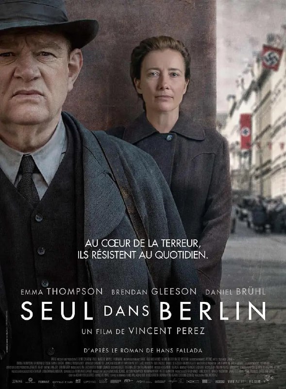 名称：柏林孤影 Alone in Berlin (2016)描述：《柏林孤影》的故事发生在上世纪40年代的柏林