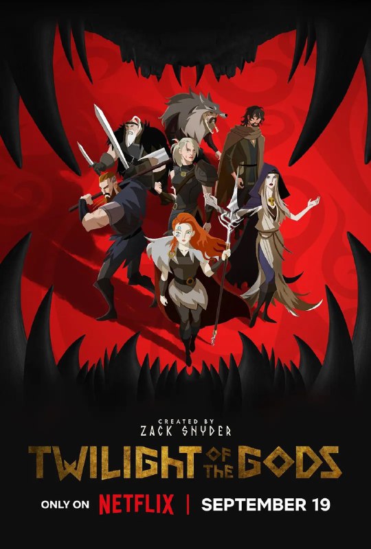 名称：诸神末日 Twilight of the Gods (2024) 8集全 中英字幕 【动画剧集】描述：　　扎克·施奈德为我们带来大胆而雄奇的全新北欧神话动画《诸神末日》