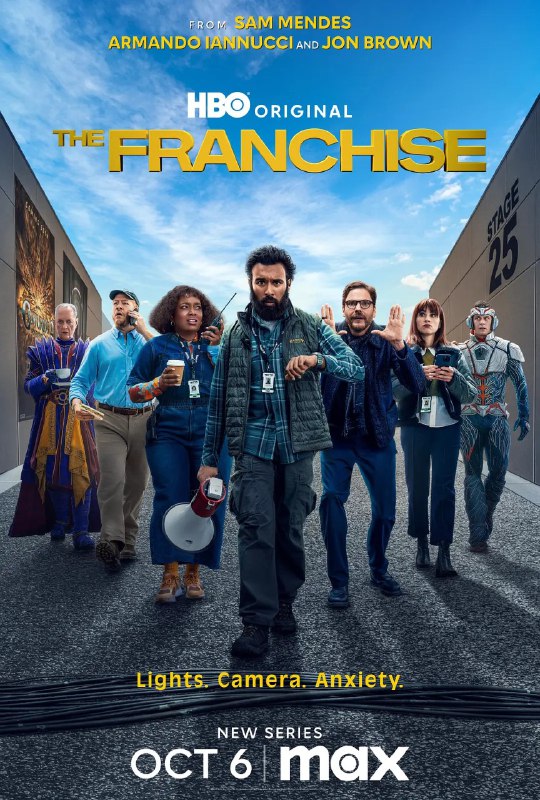 名称：系列大片 The Franchise (2024) 更新07 中英字幕 【美剧】描述：讲述一个前途无量的制作团队，被特许经营权的条条框框束缚，不得不按规矩来拍摄超级英雄电影，时而快乐如置身天堂、时而苦闷如身在地狱链接：