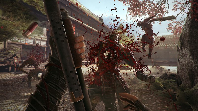 名称：《Shadow Warrior 2 影子武士2》v1.1.14 全DLC 豪华中文版描述：如今，身为隐匿于堕落世界边缘的雇佣兵，他必须再次挥舞手中的武器，运用智慧与魔法，对抗逐渐壮大的恶魔势力