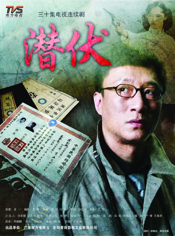 名称：潜伏 (2008)描述：1945年，正是抗日战争接近尾声之际，国、共、日三方的角力日趋激烈，平静的海面下暗流涌动