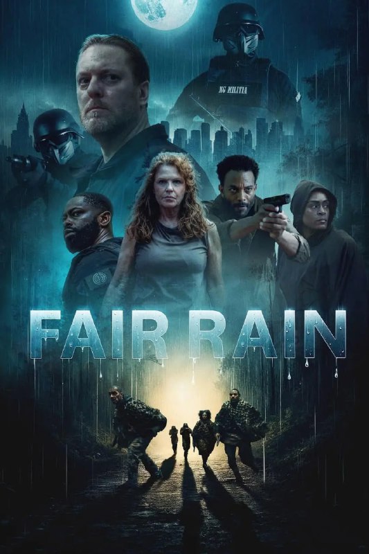 名称：Fair Rain (2025) HD中字.描述：世界各地人口神秘失踪后，反乌托邦世界中的交战势力为全人类的灵魂而战