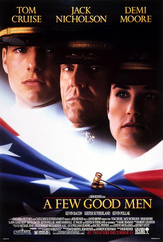 资源标题：好人寥寥 A Few Good Men 2160p remux (1992) 57.35GB 中文字幕 已刮削资源描述：在美国驻古巴关达那摩湾的海军基地，两名海军陆战队员道森和多尼被指控杀害了另一名士兵圣地亚哥