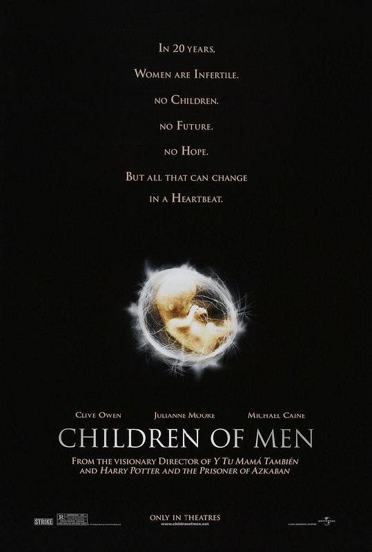 名称：人类之子 Children of Men 1080p remux (2006) 32.28GB 中文字幕 已刮削描述：20年后的人类社会，正面临着前所未有的灭顶之险——所有的人类都丧失了生育能力，而东欧和非洲国家已经四分五裂，人口向英国等富裕国家大量迁移