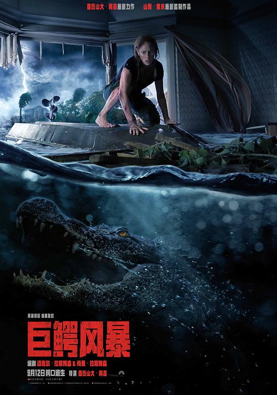 资源标题：巨鳄风暴 Crawl 2160p remux (2019) 50.01GB 中文字幕 已刮削资源描述：故事发生在位于美国佛罗里达州的一座小镇内，一场猛烈的飓风在居民们措手不及的情况下袭击了该小镇