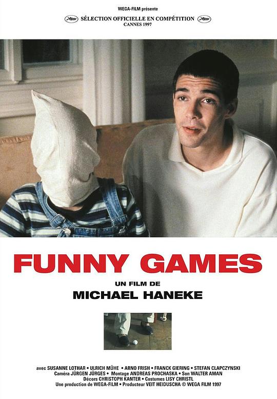 名称：趣味游戏 Funny Games 1080p remux (1997) 28.53GB 中文字幕 已刮削描述：这本该是一个平静美好的早晨，乔治（乌尔里希·穆埃UlrichMühe饰）和妻子安（苏珊娜·罗莎SusanneLothar饰）带着儿子来到位于湖边的小屋度假，乔治和儿子前往湖边整理之后要使用的帆船，而安则在厨房里安置生活用品