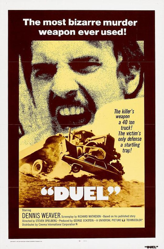 资源标题：决斗 Duel 1080p remux (1971) 26.89GB 中文字幕 已刮削资源描述：主人公是一个叫戴维·曼恩（丹尼斯·韦弗DennisWeaver饰）的中年男人，这天他在空无一人的州际公路上独自驾车