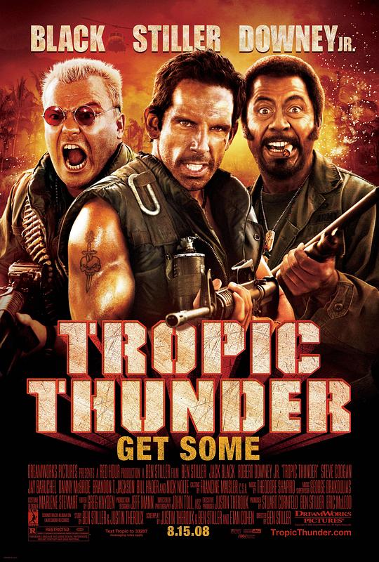 名称：热带惊雷 Tropic Thunder - Theatrical Edition 2160p remux (2008) 69.72GB 中文字幕 已刮削描述：好莱坞计划拍摄一部讲述越战期间，美国一支精英小队前往越南东南部执行绝密任务的战争片，片名《热带惊雷》