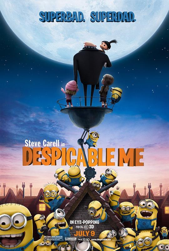 名称：神偷奶爸 Despicable Me 2160p remux (2010) 27.87GB 中文字幕 已刮削描述：超级坏蛋格鲁（史蒂夫·卡瑞尔SteveCarell配音）在听说埃及金字塔被盗的新闻后不满市面上新贼辈出，决定在纳法利欧博士（拉塞尔·布兰德RussellBrand配音）的帮助下建造火箭升空盗取月亮