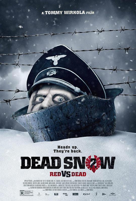 名称：死亡之雪2 Død Snø 2 1080p remux (2014) 18.15GB 已刮削描述：噩梦一般的雪山之旅，马丁（VegarHoel饰）的女友和伙伴们全部被复活的纳粹僵尸屠杀殆尽