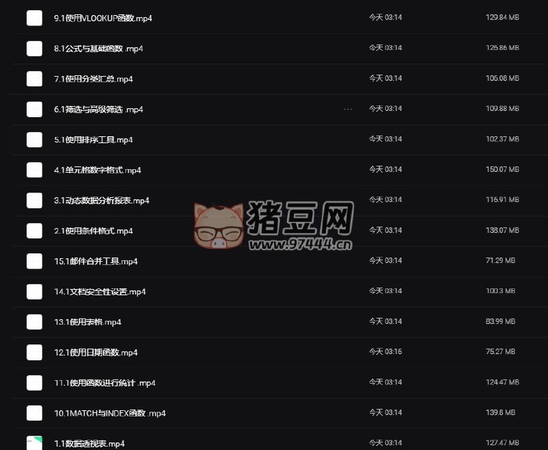 【资料】名称：高效人士的Excel必修课 | 简介：《高效人士的Excel必修课》课程致力于让学员掌握Excel的各种函数和应用技巧，课程涵盖从基础到高级的内容，帮助你提高工作效率，适合各类需要数据处理的人员，尤其是职场人士