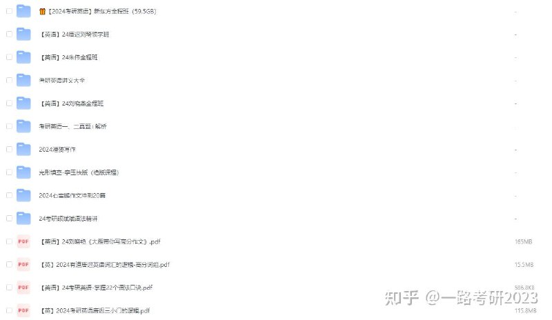 📚名称：《??2024考研英语全套资料183GB》⭐亮点：183GB超全资料，涵盖2024考研英语所有题型，助你高效备考一次上岸🏷️标签：#考研英语 #2024考研 #全套资料 #备考必备 📅更新日期：2025-05-24 18:36:30🔗链接：
