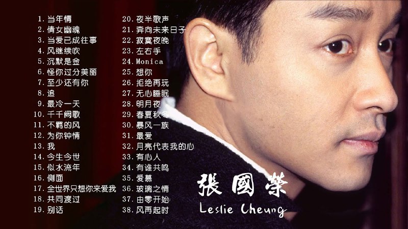 名称：《张国荣歌曲合集 》简介：张国荣歌曲合集汇集了多领域的知识，帮助你在生活与职业中找到更多的可能性