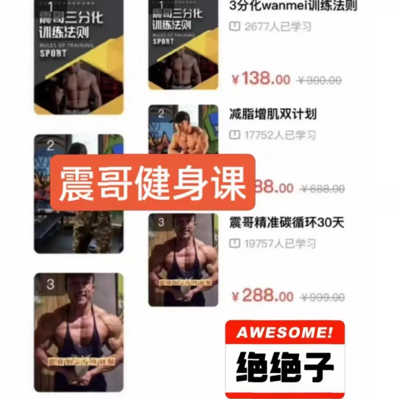 名称：《健身课程合集》简介：《健身课程合集》包含多种健身课程资源，可能涵盖力量训练、有氧运动、瑜伽、普拉提等不同类型的健身项目