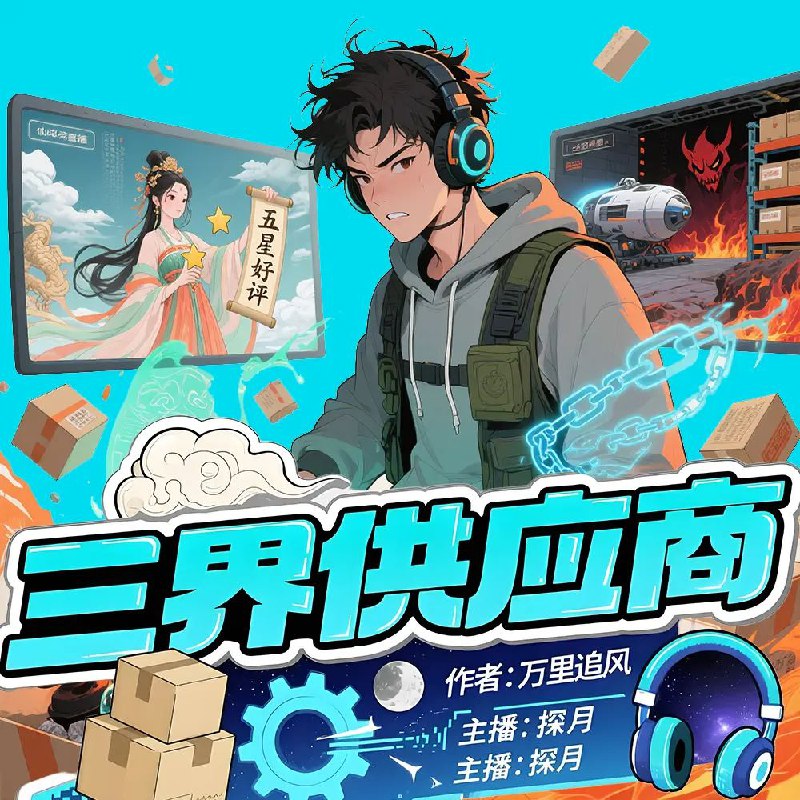 名称：《三界供应商主播：探月 2188集完》亮点：穿越三界探秘月球，主播带你体验2188年的奇幻冒险，科技与神话的完美碰撞！标签：#科幻冒险 #三界主播 #探月2188 #直播互动更新日期：2025-05-28 21:22:08链接：