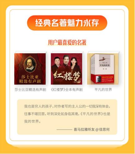 📚名称：《【回响剧场】红楼梦全本有声剧》⭐亮点：经典名著全新演绎，沉浸式声音剧场带你穿越红楼世界，感受百年家族的兴衰与爱恨情仇