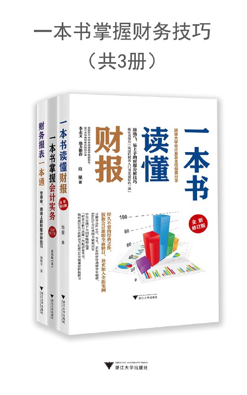 📚名称：《一本书掌握财务技巧（套装共3册）》⭐亮点：从基础到进阶，全面掌握财务管理核心技能，助你轻松应对个人与企业财务挑战
