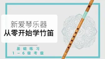 名称：《新爱琴零基础开始学竹笛教学课程从入门到大师 100节精品课 》简介：新爱琴零基础开始学竹笛教学课程从入门到大师 100节精品课汇集了多领域的知识，帮助你在生活与职业中找到更多的可能性
