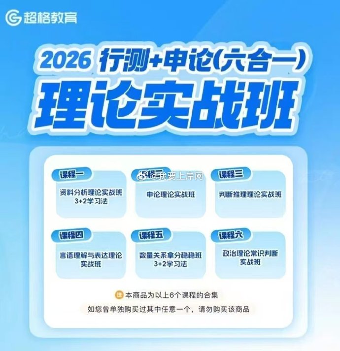 名称：《【考公行测】2026超格(六合一)更冰哥申论4+程意判断22》亮点：超格六合一课程，冰哥申论与程意判断强强联合，高效备考2026行测标签：#考公必备 #超格六合一 #冰哥申论 #程意判断 #行测提分更新日期：2025-06-13 23:35:56链接：