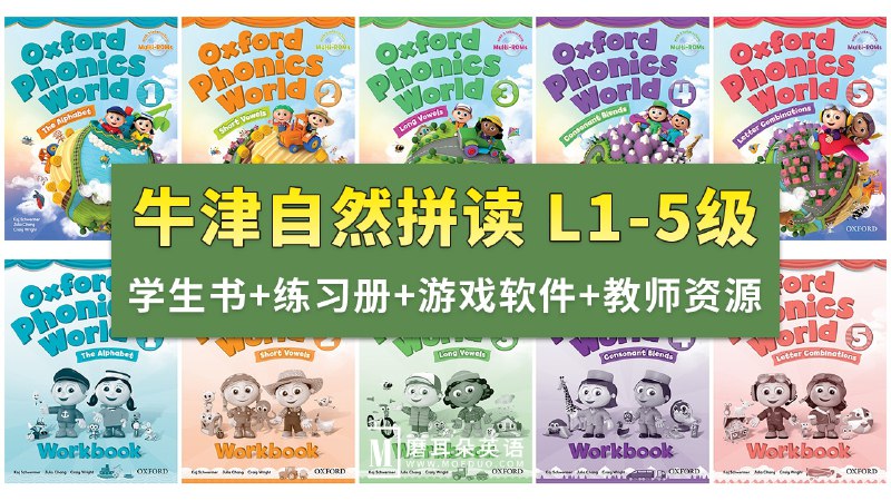 《牛津自然拼读世界 Oxford Phonics World 全5级 含SB WB 音频 游戏 点读版》简介：本书提供了关于牛津自然拼读世界 Oxford Phonics World 全5级 含SB WB 音频 游戏 点读版的深度解析，涵盖其发展背景、核心概念以及实际应用