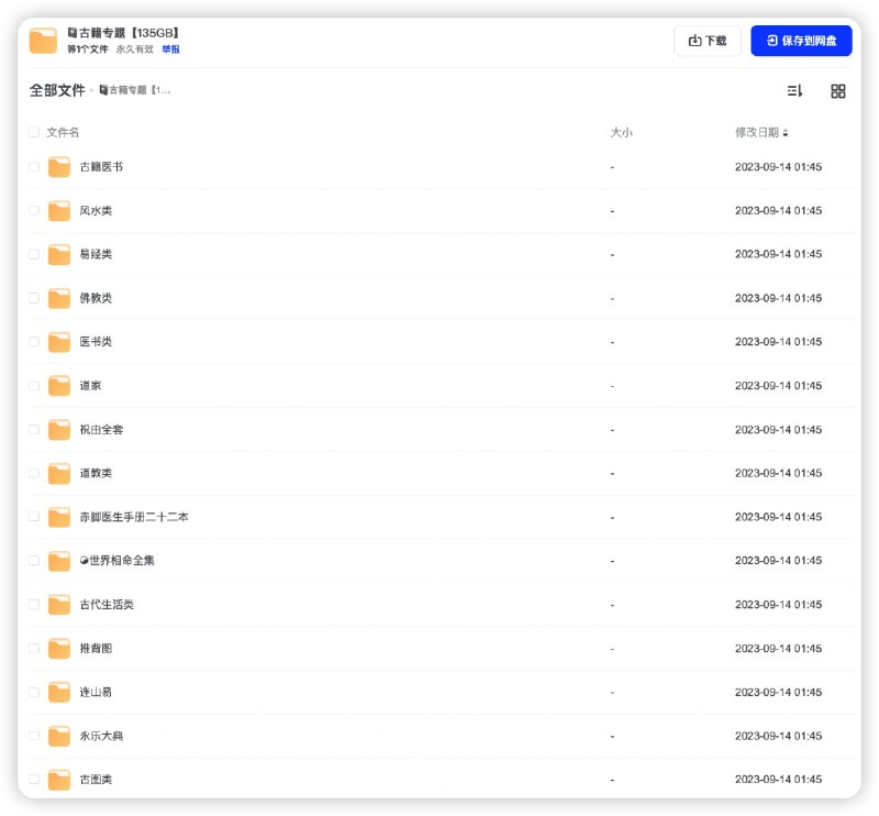 《古籍专题135GB 》简介：儒家经典著作，记录了孔子及其弟子的言行思想，涵盖伦理、教育、政治等领域