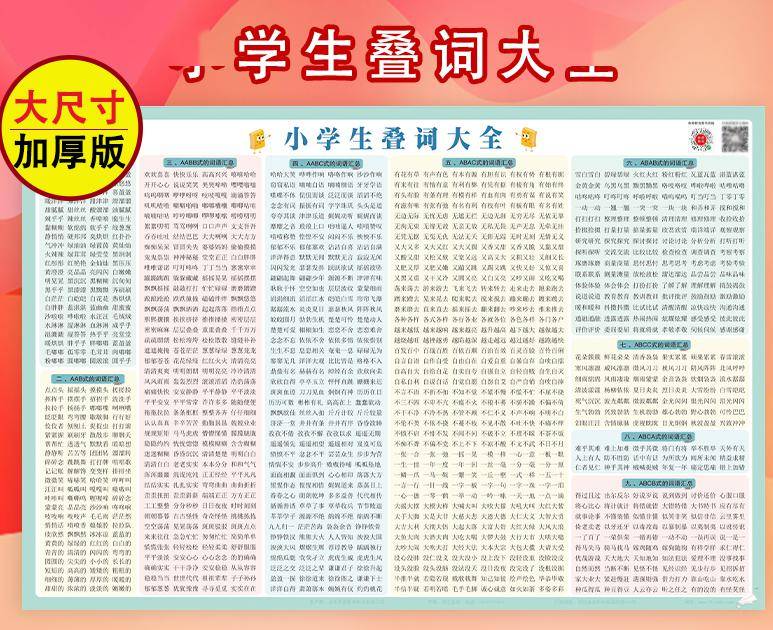 📚名称：《叠词类词语合集》⭐亮点：精选丰富叠词，生动表达情感，提升语言魅力，适合写作与日常交流🏷️标签：#叠词大全 #叠词类词语合集 #语言学习 📅更新日期：2025-05-11 07:25:00🔗链接：