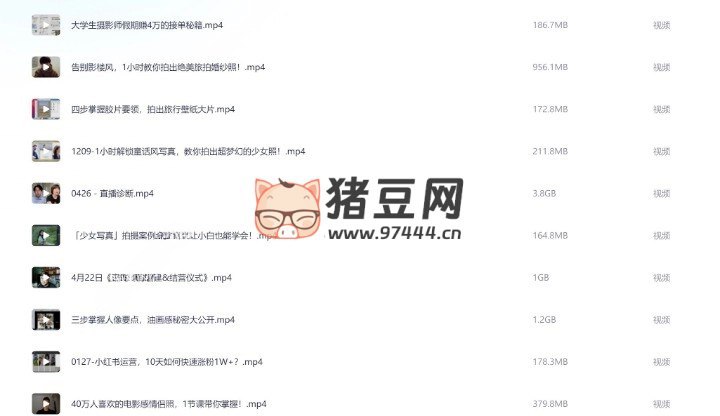 名称：《摄影师IP营1-3期打造摄影师个人品牌》|简介：摄影师IP营1-3期打造摄影师个人品牌汇集了多领域的知识，帮助你在生活与职业中找到更多的可能性