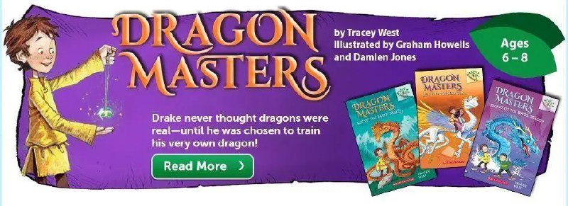 名称：《学乐大树系列桥梁书Dragon Master》亮点：培养孩子独立阅读能力，奇幻冒险故事激发想象力，适合6-10岁儿童过渡到章节书