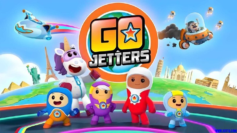 名称：《BBC 地理启蒙动画全球探险冲冲冲 Go Jetters (中文版)》|简介：这部 BBC 地理启蒙动画《全球探险冲冲冲 Go Jetters (中文版)》以精彩的动画形式为孩子们开启地理知识探索之旅