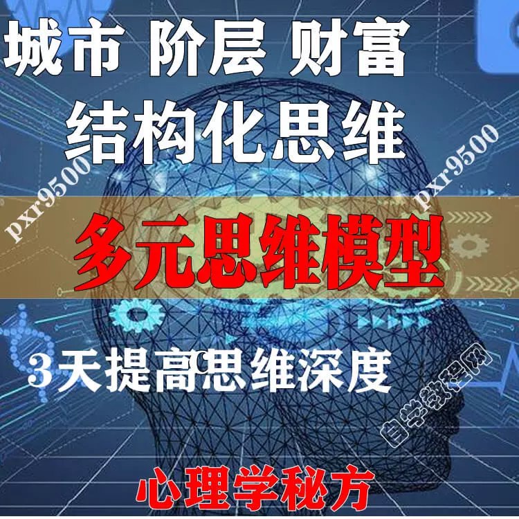 《多元思维学习课 》简介：该课程通过跨学科知识整合，培养系统性分析与创新解决问题的能力，涵盖逻辑推理、批判性思维及实践应用