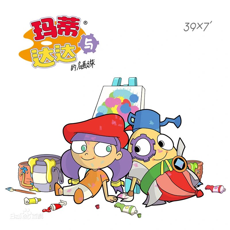 【资料】名称：《儿童艺术启蒙动画玛蒂与达达的名画之旅 (中文版)》|简介：这部儿童艺术启蒙动画以生动有趣的形式带领孩子们走进名画世界