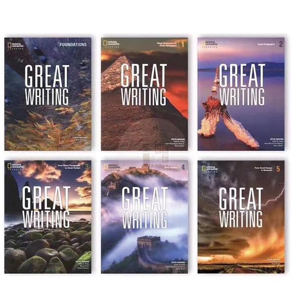 名称：《国家地理greatwriting大写作6册全集》简介：《国家地理greatwriting大写作6册全集》是一套关于写作学习的资料，共6册