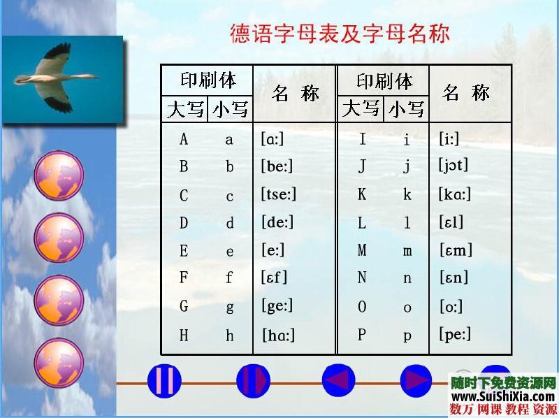 《德语发音与纠错（内含PDF和MP3） 》简介：该资源结合PDF教材与MP3音频，专为德语学习者设计，系统解析发音规则与常见误区