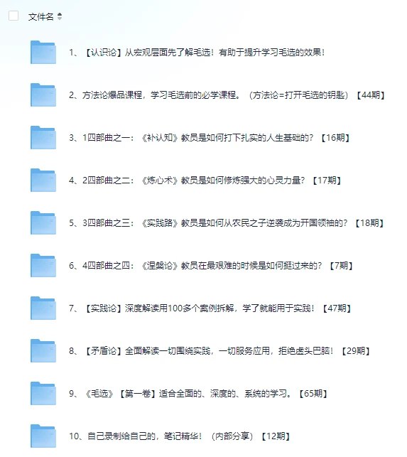 名称：《司马林读毛选全套珍藏版［无删减］》简介：该作品深入解析了毛泽东思想的理论体系与实践应用，结合历史语境进行逐篇注解，涵盖政治、军事、哲学等多维度内容，附有原始会议记录与文献批注，为研究中国近现代史和马克思主义中国化进程提供了权威参考资料