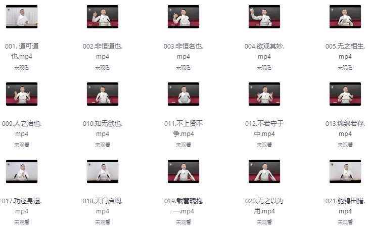【资料】名称：《道德经 虚空济 95 讲》|简介：虚空济的《道德经》95 讲对这部经典哲学著作进行了深入解读