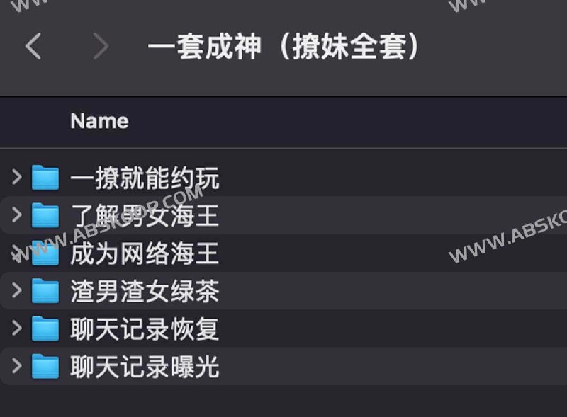 名称：《【05】一套成神（撩妹全套）52873》简介：《【05】一套成神（撩妹全套）52873》围绕恋爱追求技巧展开，编号为52873