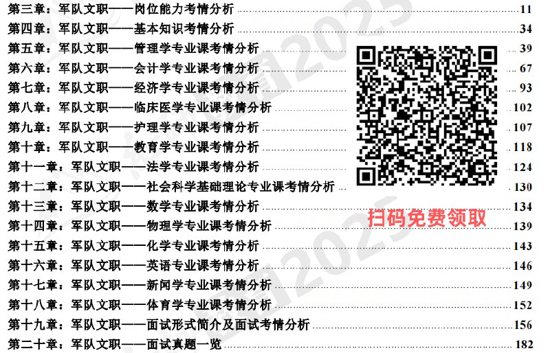 《军队文职资料合集汇总》简介：本书系统解析军队文职资料合集汇总的核心内容，并结合实用案例帮助读者加深理解