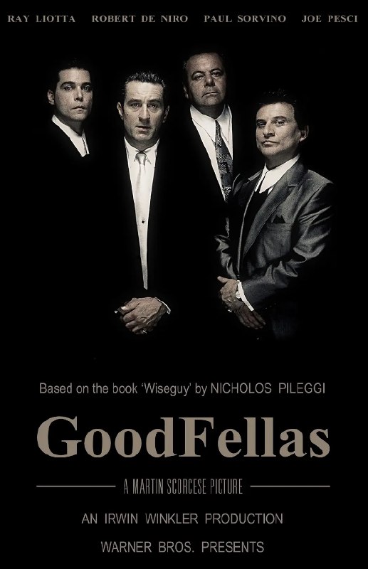 名称：好家伙 GoodFellas (1990) 1080 中英字幕 6.8G描述：本片根据真实故事改编，讲述了纽约黑手党血腥的江湖恩怨，把所谓的“江湖道义”还原为人性的丑陋与贪婪