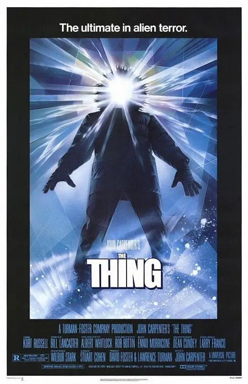 名称：怪形 / The Thing (1982)描述：美国科幻恐怖片，由约翰·卡彭特执导，库尔特·拉塞尔主演